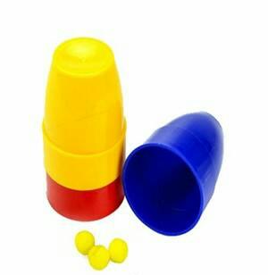 توپ و لیوان شعبده بازی